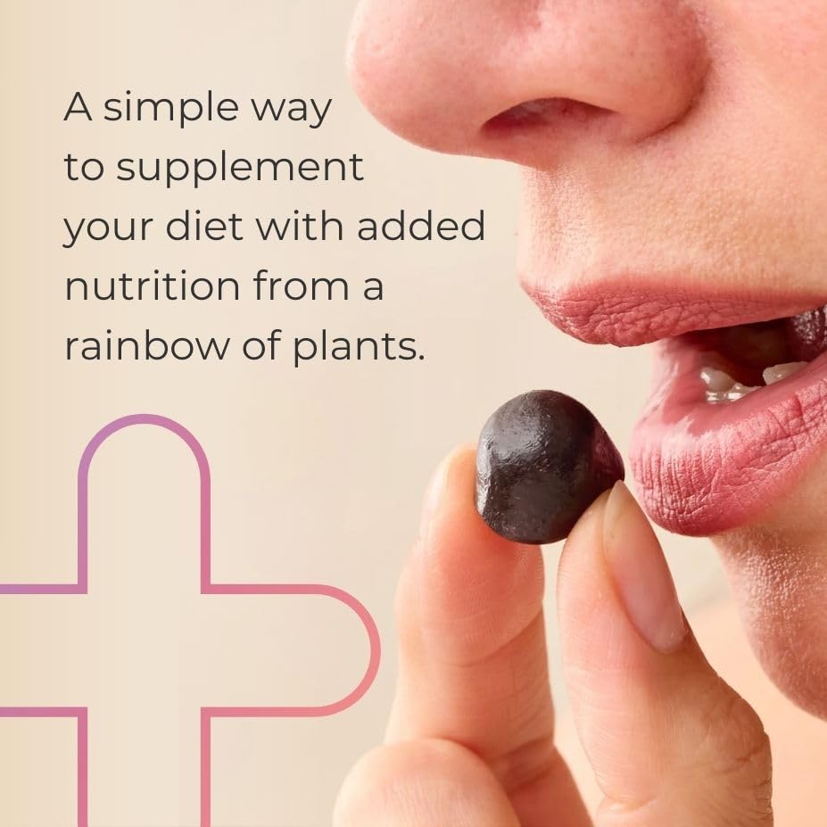 Juice Plus+ Berry Blend Soft Chews (Chewables) - Daily Nutrition from 12 Plants with Whole Fruit, Vegetable, & Berry - Raspberry, Bilberry, Blueberry, and More! for Adults and Kids - (1-mo, 30 Chews) Juice Plus+ Au supplements