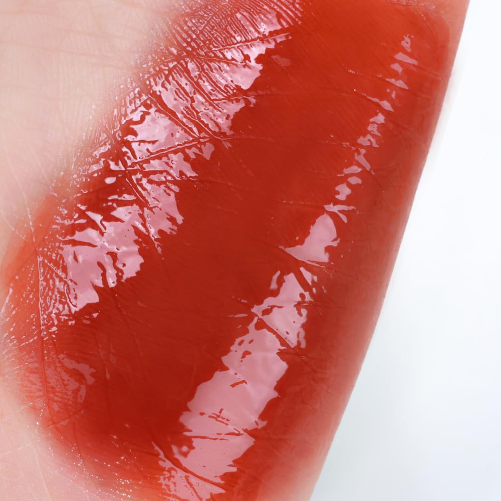 YNM Heart Jelling Tint, PEPPER JELLING, Silicone Lip Brush Included, K-Beauty, Non-Sticky, Moisturizing, Smudge-Proof, Korean Lip Tint, Long-Lasting, Vivid Color, 0.09 oz YNM Au supplements
