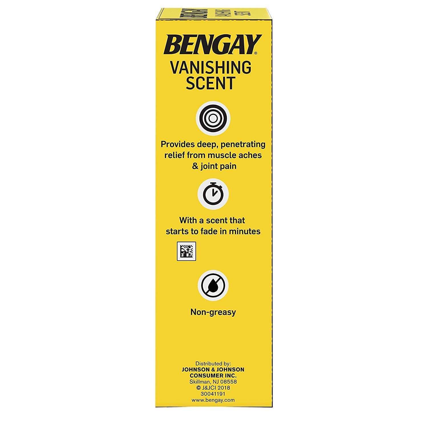 Bengay Menthol 2.5% Topical Analgesic Gel Vanishing Scent 2oz Bengay Au supplements