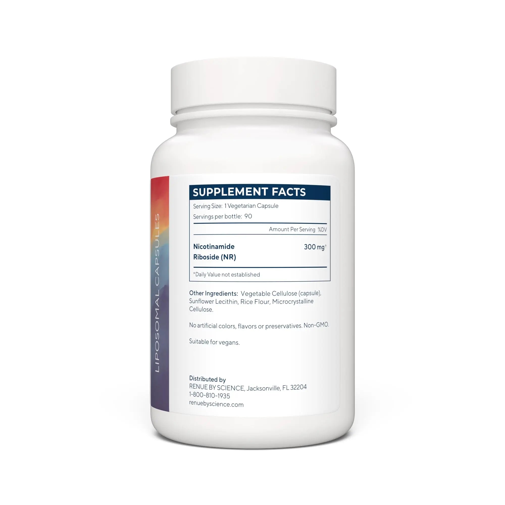 RENUE by Science Nicotinamide Riboside | High Strength Liposomal NAD Supplement | 90 Nicotinamide Capsules - 300mg Nicotinamide Riboside per Serving | Manufactured in The USA Third-Party Tested Renue By Science Au supplements