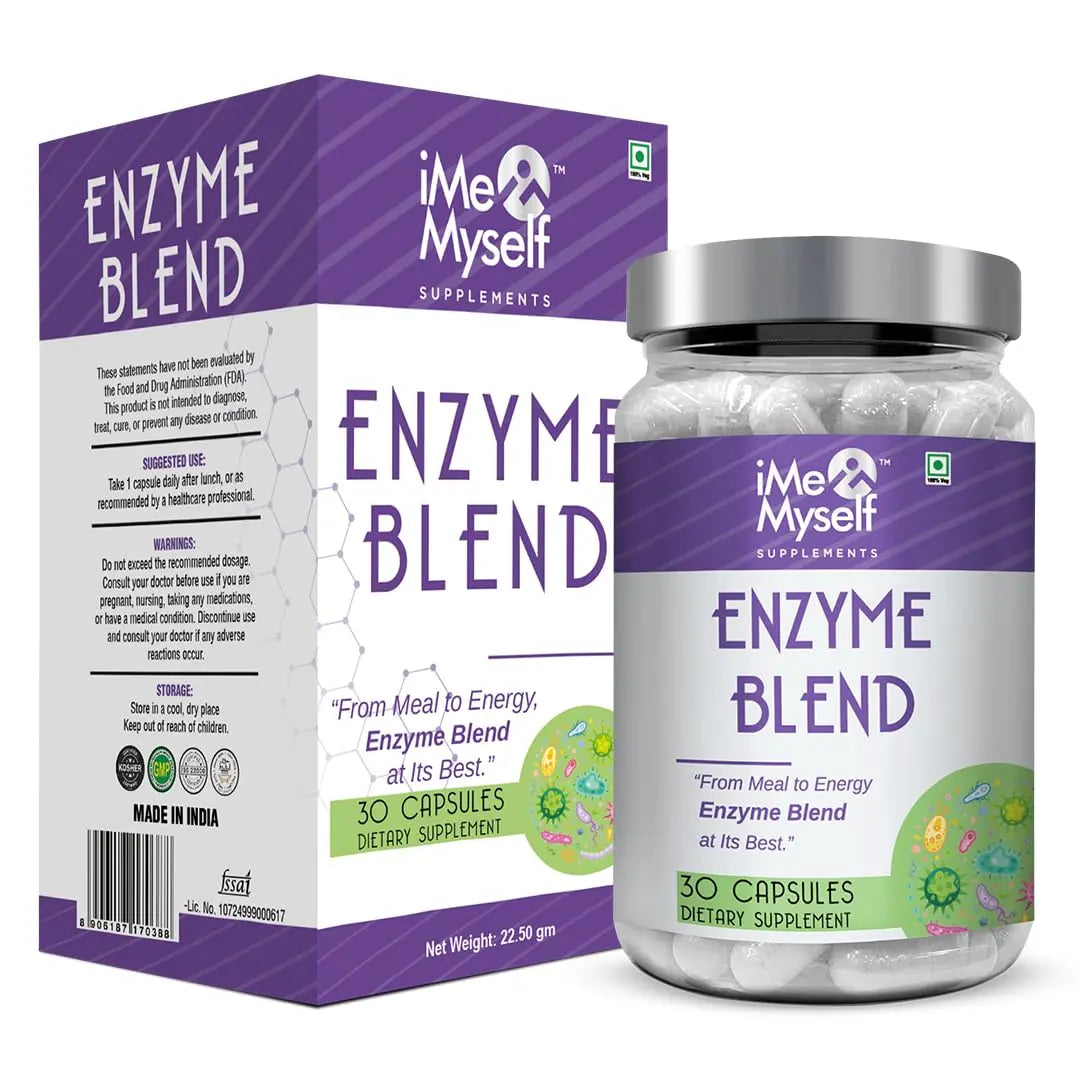 iMeMyself Enzyme Blend | 30 Veg Capsules iMeMyself Au supplements