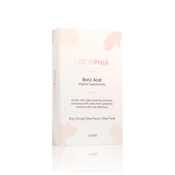Omorphia Boric Suppositories - Powerful and Effective Approach - Promotes a Healthy Enviroment Shop Omorphia Au supplements
