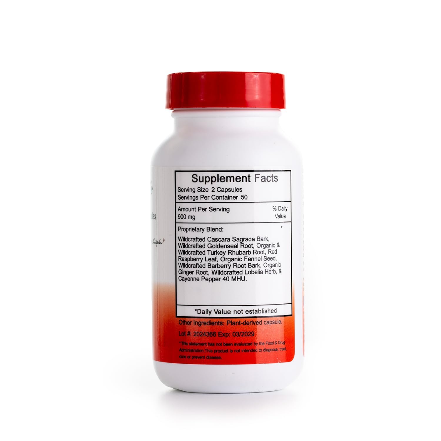 Christopher's Original Formulas Lower Bowel Formula 100 Vcaps Christopher's Original Formulas Au supplements
