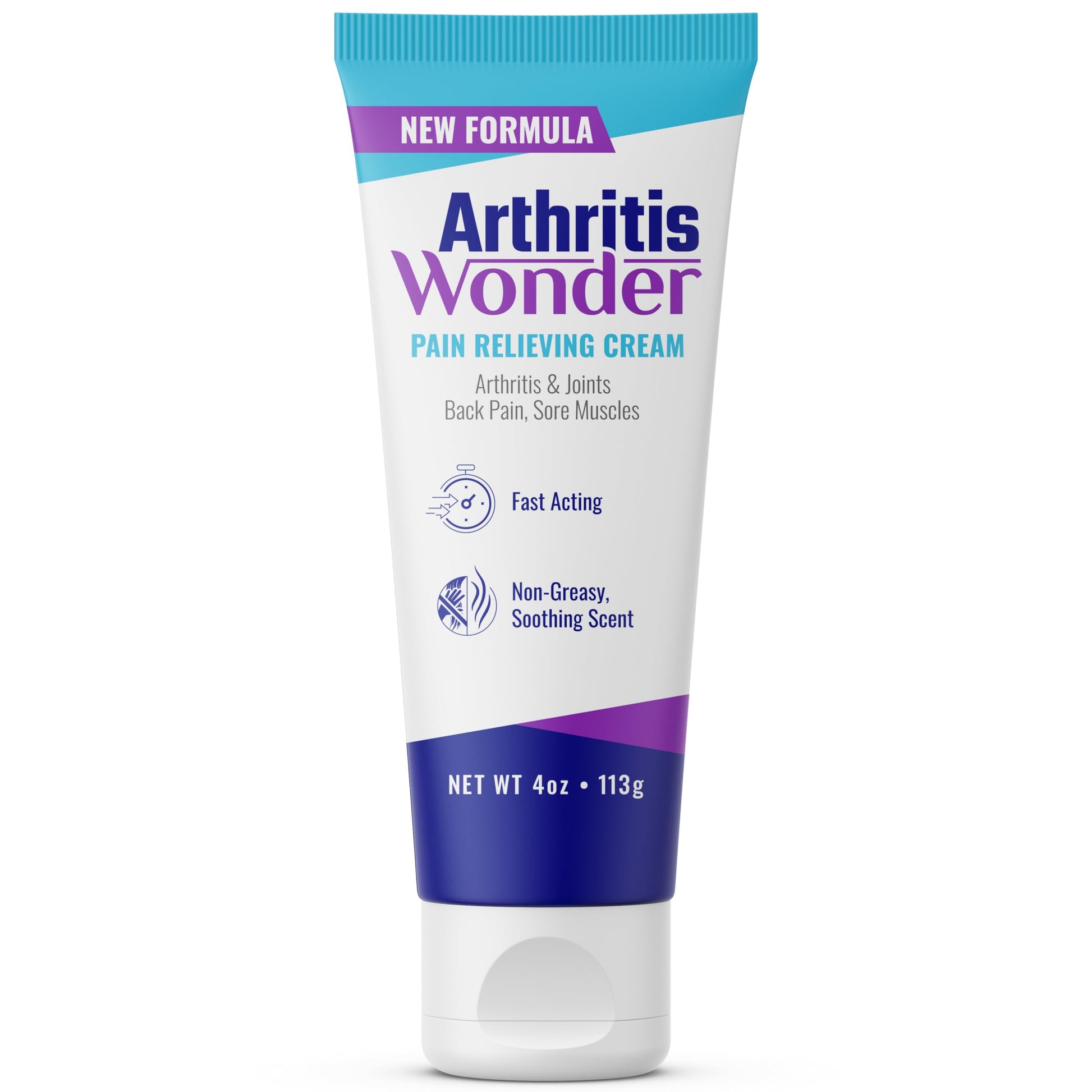 Arthritis Wonder Pain Relief Cream, 4 oz – Arthritis Pain Relief Cream for Hand, Knee, Foot and Wrist Joints – Fast-Acting, Deep Penetrating, Non-Greasy Formula with Natural Wogonin Arthritis Wonder Au supplements