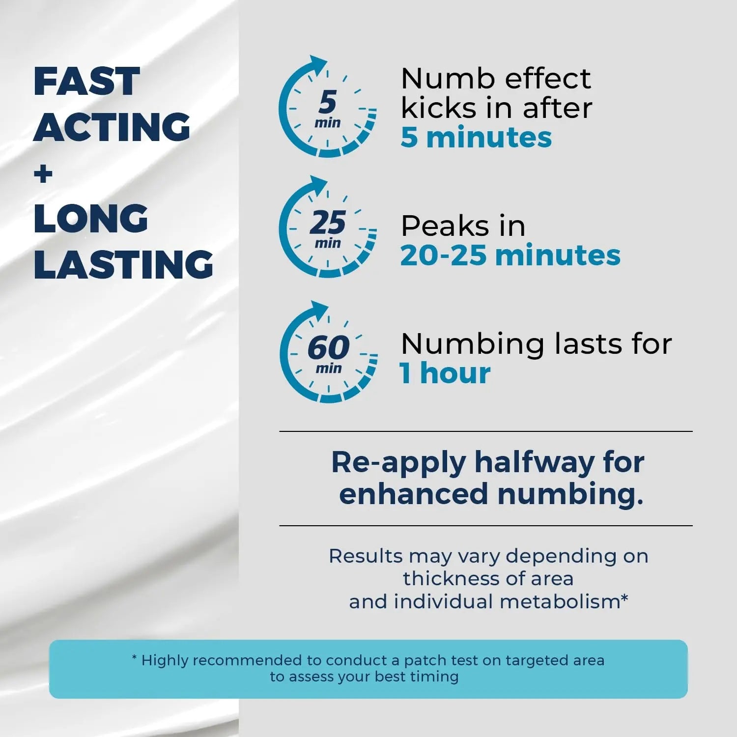 Quick Numb 5% Lidocaine Cream Maximum Strength Liposomal, Fast Itch Burn Pain Relief Cream with Aloe Allantoin Vitamin E, Gentle on Skin Support Healing Hemorrhoid Treatment 1.25 oz Clinical Resolution Au supplements