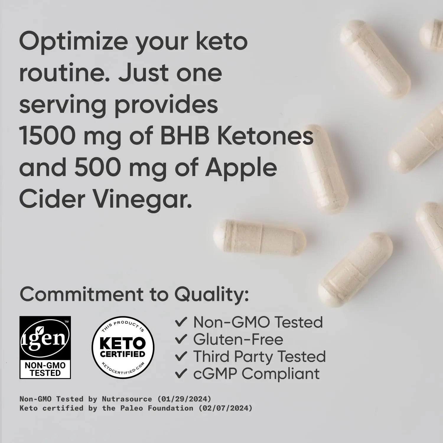 Sports Research® Keto ACV Capsules - Diet Kit System with 500mg of Apple Cider Vinegar Sports Research Au supplements