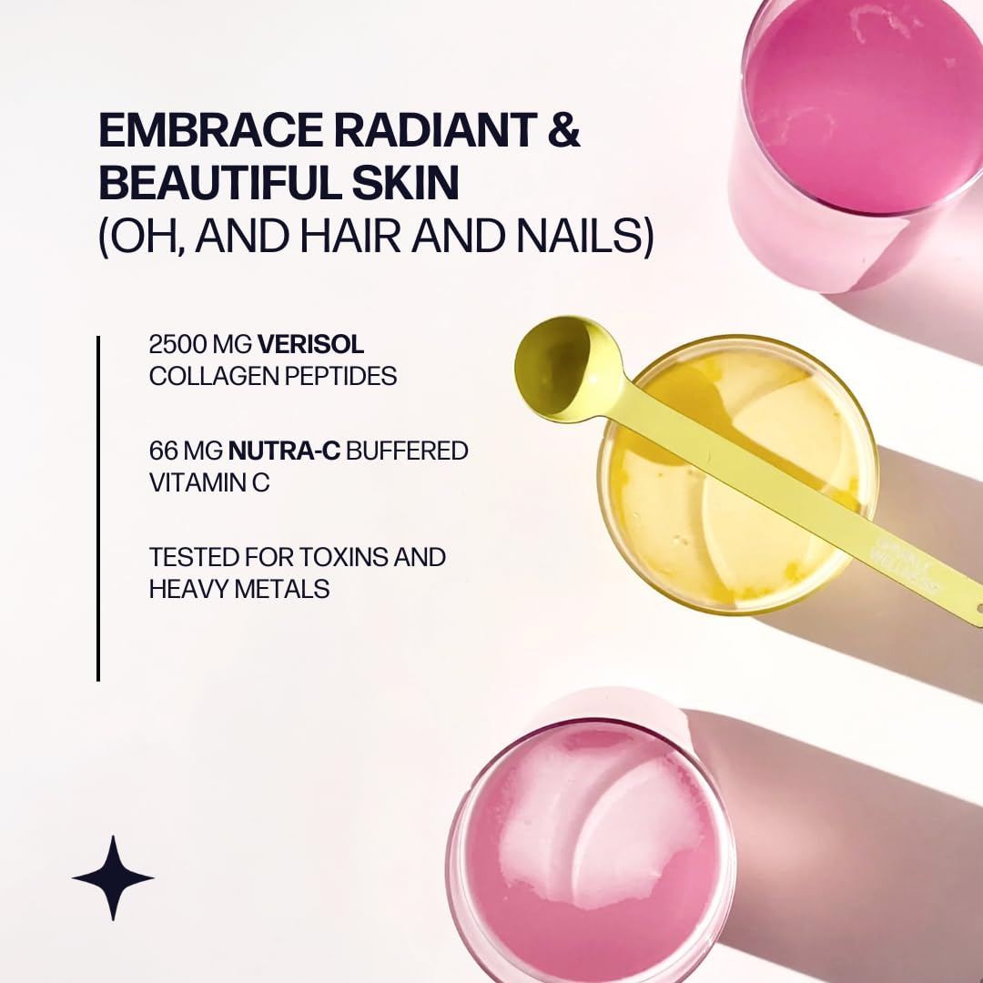 Sparkle Wellness VERISOL Bioactive Hydrolyzed Collagen Peptides | Collagen Powder Supplement with Vitamin C for Skin, Hair & Nail Health | Skin Boost (No Flavor) [30-Serves] Sparkle Wellness Au supplements