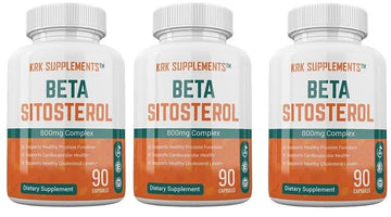 KRK SUPPLEMENTS Bundle Combo for 3 Total Bottles of Beta Sitosterol 800mg KRK SUPPLEMENTS Au supplements