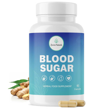 Zyzven Naturals Blood Sugar Support Supplement – 60 Vegan Capsules | Herbal Supplement with Moringa, Cinnamon, Ginger, Neem & Fenugreek | Plant-Based Wellness Supplement - Serving: 2 Capsules/Day Zyzven Naturals Au supplements