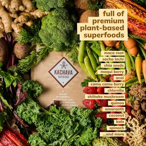 Ka’Chava All-In-One Nutrition Shake Blend, Chai, 85+ Superfoods, Nutrients & Plant-Based Ka'Chava Au supplements