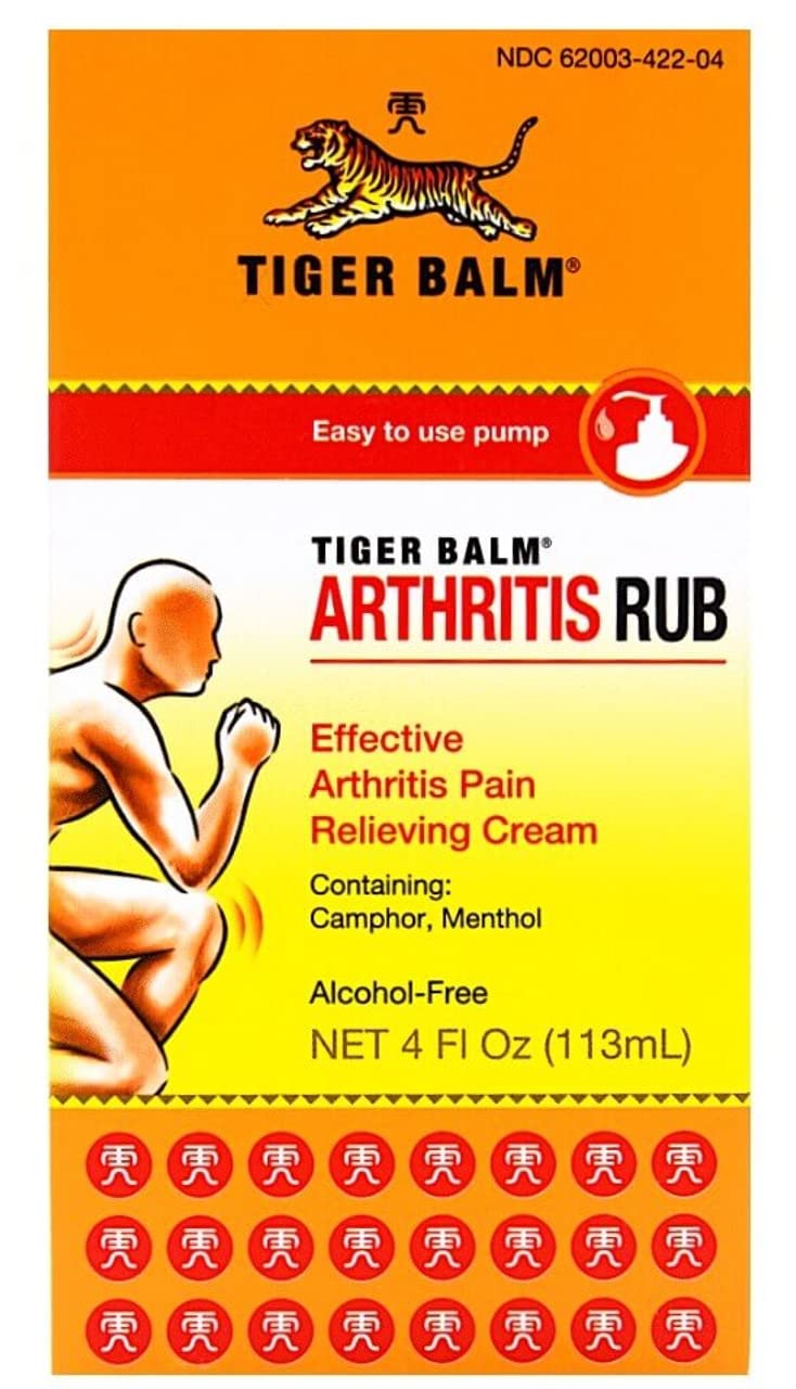 Tiger Balm Balm Arthritis Rub Tiger Balm Au supplements