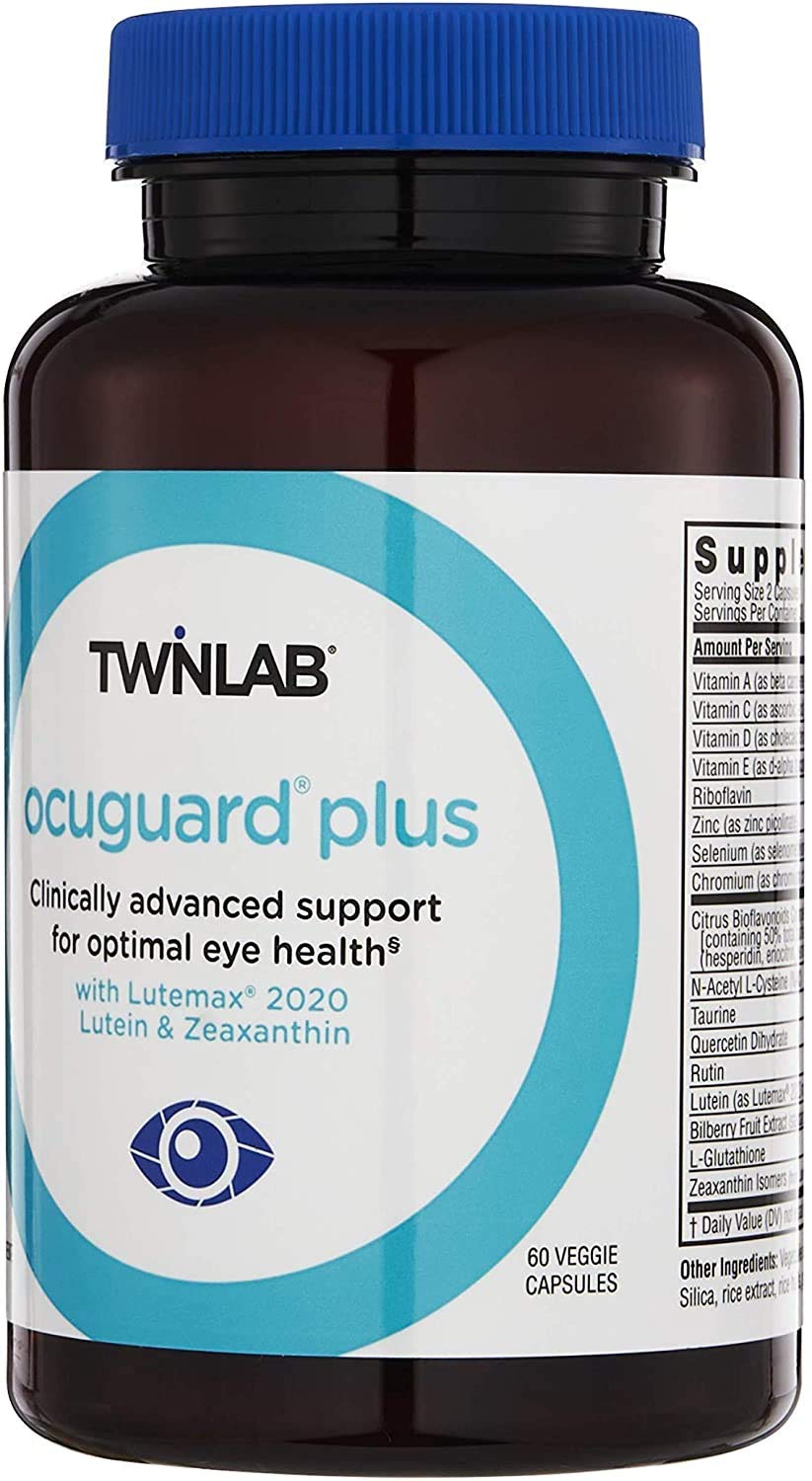 Twinlab Ocuguard Plus - Eye Supplement with Zinc, Vitamin A, C & D - 60 Veggie Capsules Twinlab Au supplements