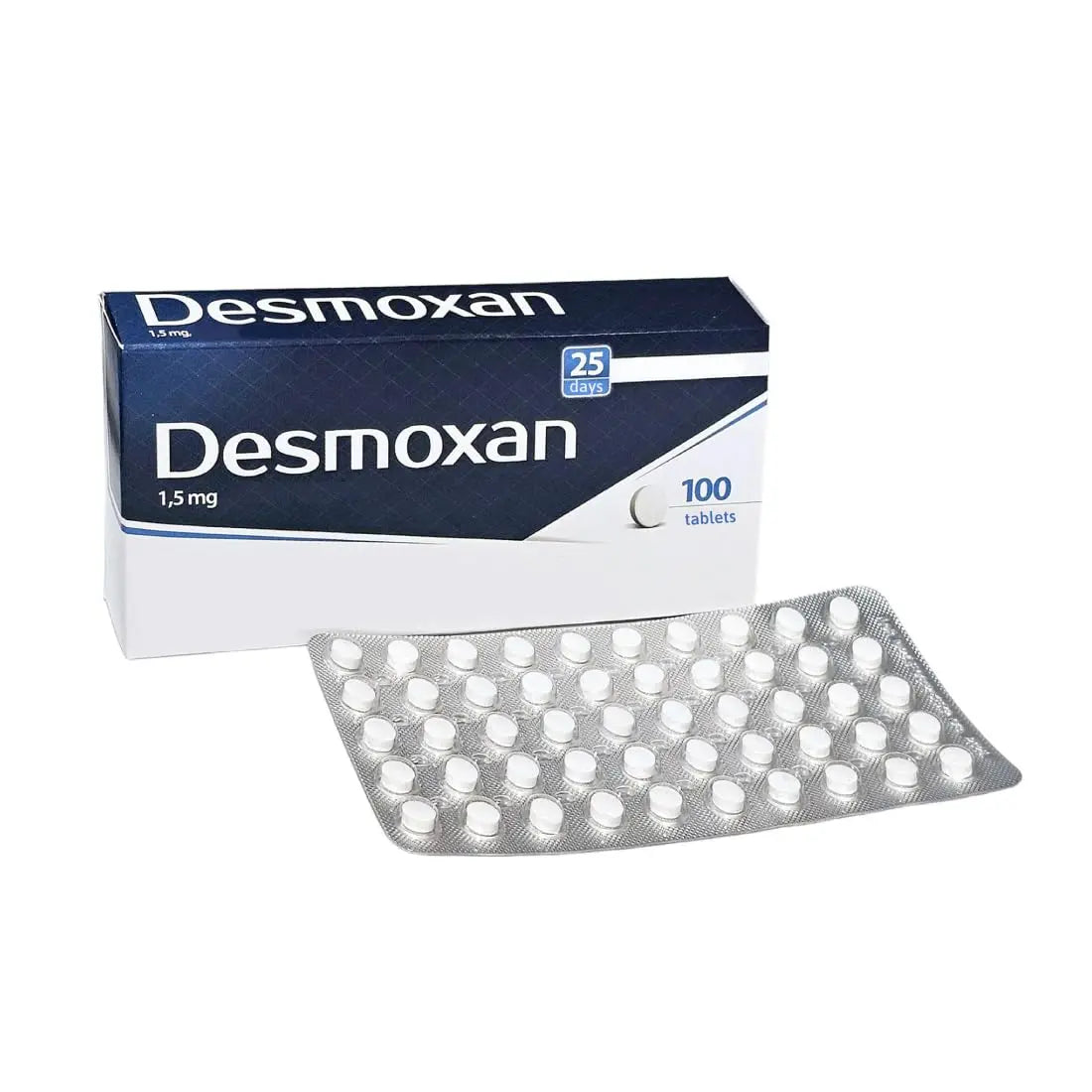 Aflofarm Desmoxan 1,5mg 100 Pills Tablets. Made in Poland. Polish Distribution,Polish Language. Aflofarm Au supplements
