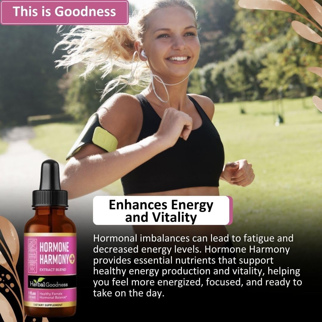 Herbal Goodness Female Support Supplement 1 Fl. oz – Natural Herbal Blend for Women’s Hormonal Health, Energy & Wellness – Adaptogenic Liquid Formula – Non-GMO, Gluten-Free – 1 Bottle Herbal Goodness Au supplements