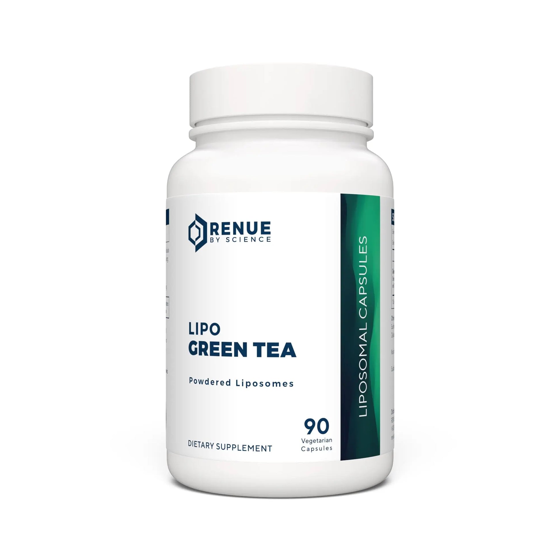 Renue By Science Green Tea Extract | High Strength Liposomal Supplement | 90 Capsules - 75mg Green Tea per Serving | Non-GMO | Made in The USA & Third-Party Tested Renue By Science Au supplements