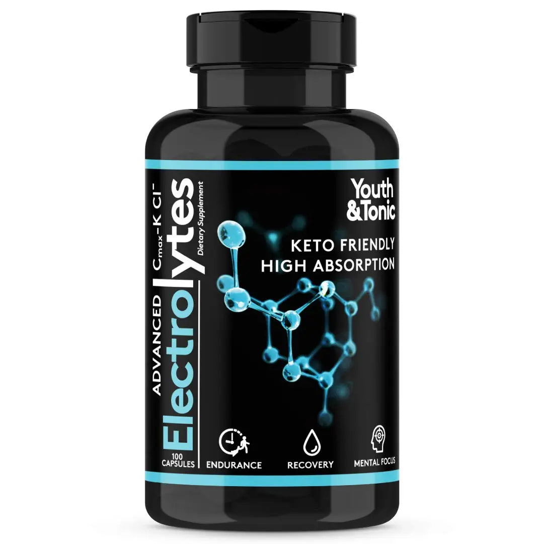 Complete Electrolyte Supplement Pills High Absorption | Cmax Potassium Youth & Tonic Au supplements
