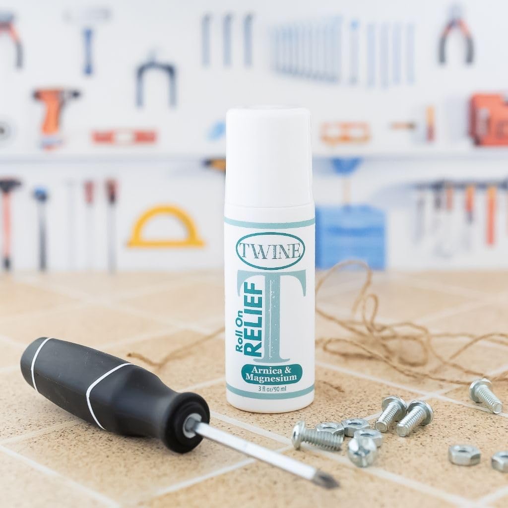 TWINE All-Natural Muscle Relief Roller with Arnica, Camphor & Eucalyptus – 90ml TWINE Au supplements