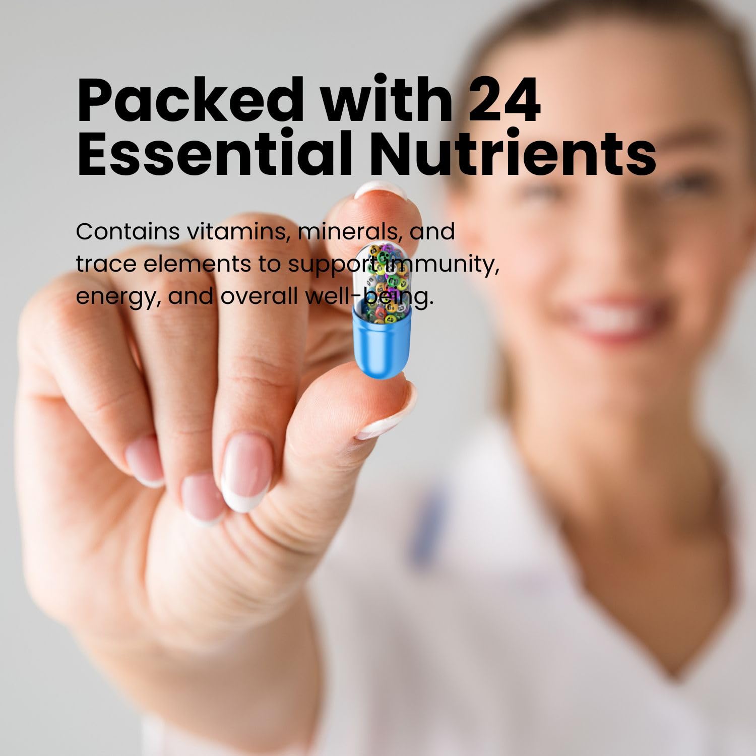 Fruits and Veggies Supplement, 36 Fruits & Vegetables with 24 Essential Vitamins, Minerals & Trace Elements,High in Fiber for Digestion & Constipation Relief,Daily Nutritional Support,120 Capsules aegabe Au supplements