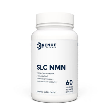 Renue By Science NMN Supplement | 60 SLC Enteric Capsules - 250mg Nicotinamide Mononucleotide per Serving | Delayed Release for Increased Absorption | Manufactured in The USA Renue By Science Au supplements