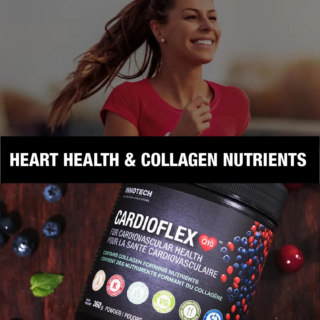 Innotech Nutrition CardioFlex Q10 Heart Health & Energy Support CoQ10 Amino Acids & Electrolytes Orange 360g Innotech Nutrition Solutions Au supplements
