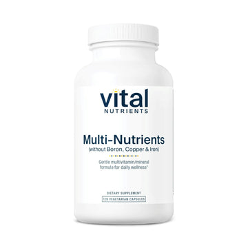 Vital Nutrients Multi-Nutrients 5 Ultra Antioxidant Formula | Boron, Copper, and Iron Free | Vegetarian Daily Multivitamin and Mineral Vital Nutrients Au supplements