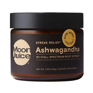 Moon Juice Organic Ashwagandha Supplement - Ashwagandha KSM-66 Root Powder Extract (15:1 Full-Spectrum) for Stress, Focus & Mood - Vegan, Non-GMO, Gluten-Free - 1.3 oz, 72 Servings Moon Juice Au supplements