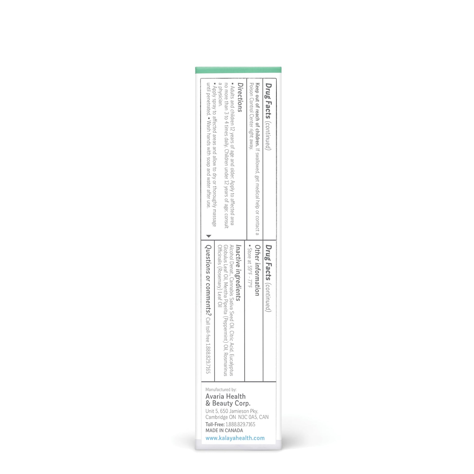 Kalaya 6X Pain Relief Arnica Cream with Massager and Active Pain Relief Spray for Joint & Muscle Pain Kalaya Naturals Au supplements