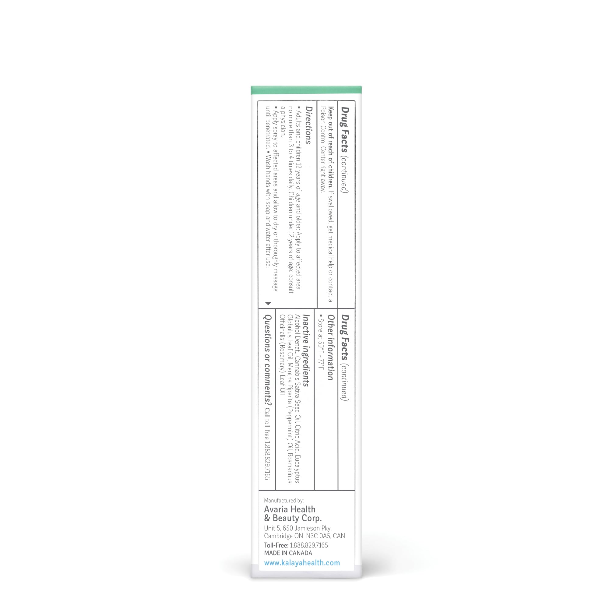 Kalaya 6X Pain Relief Arnica Cream with Massager and Active Pain Relief Spray for Joint & Muscle Pain Kalaya Naturals Au supplements
