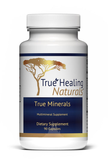 True Healing Naturals - True Minerals Supplement, Promotes Gut & Heart Health, 90 Vegetarian Capsules True Healing Naturals Au supplements