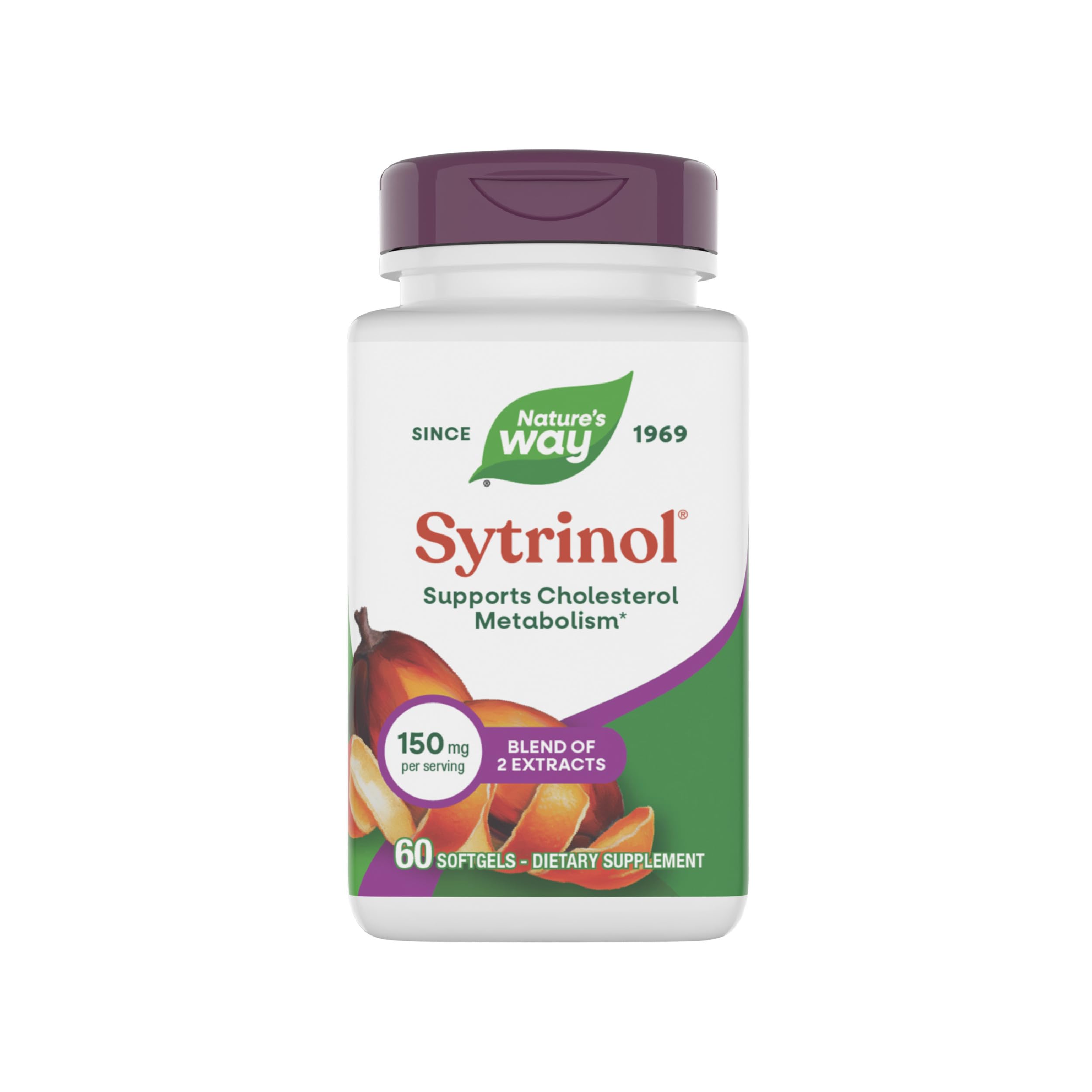 Nature's Way Sytrinol Cholesterol Control; Premium Blend; 60 Softgels Nature's Way Au supplements