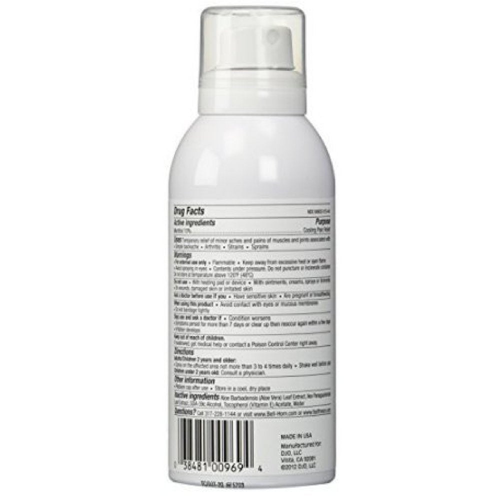 Fast-Freeze Spray Pain Relief 4 OZ ImpactBraces.com Au supplements