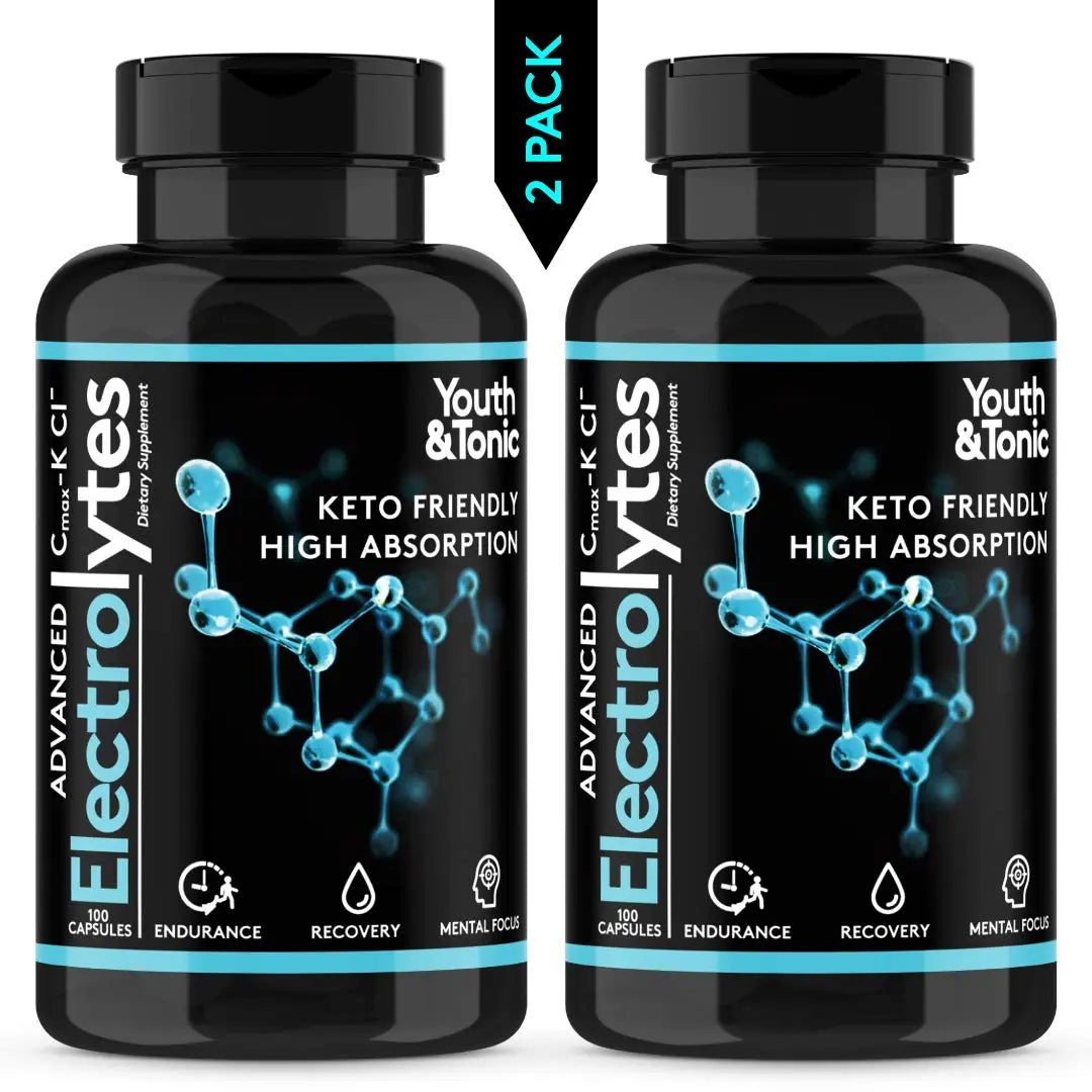 Complete Electrolyte Supplement | Highest Bioavailability | Cmax Chloride Youth & Tonic Au supplements