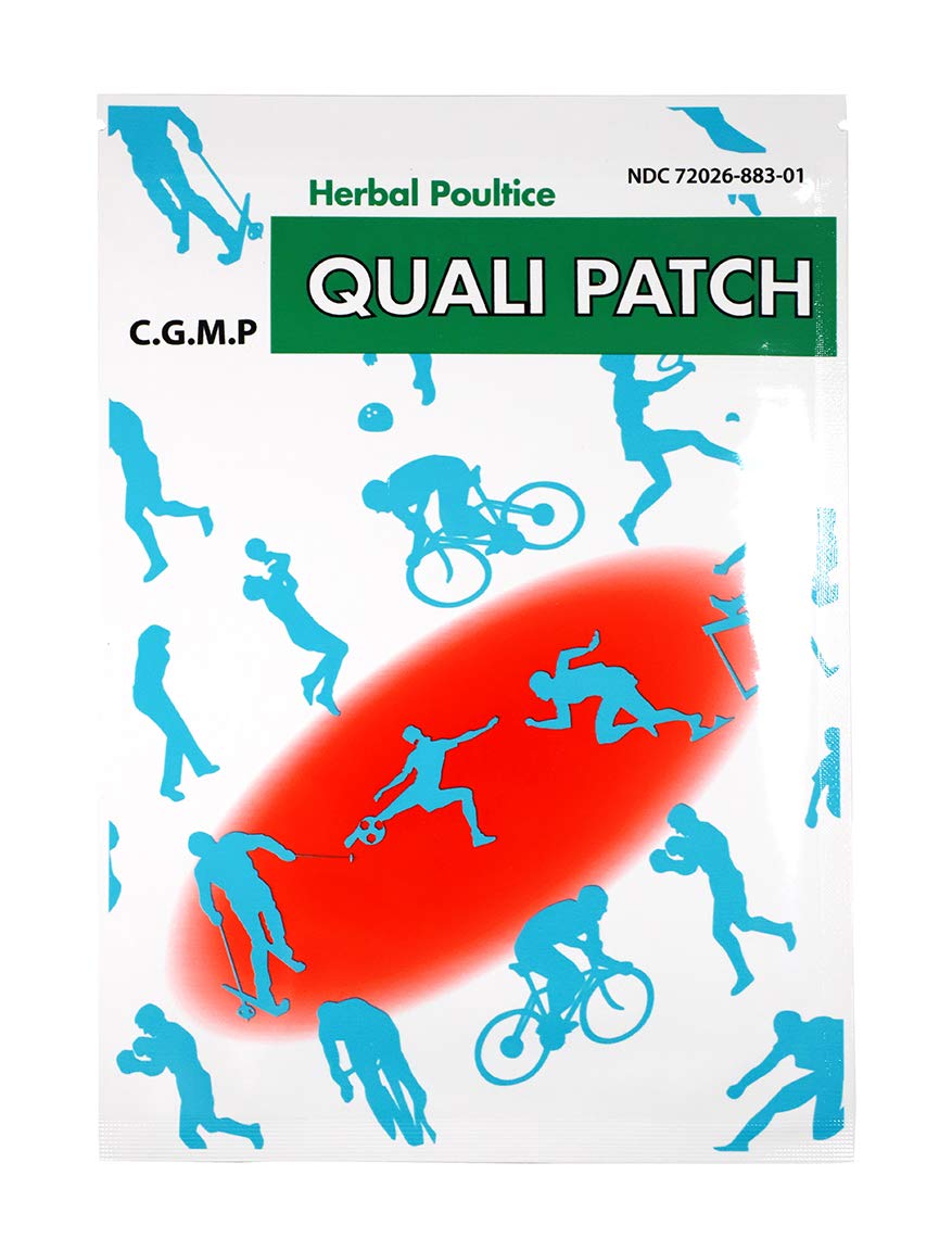 Quali Herbal Poultice Pain Relief Patch Muscle Pain Joint Pain Shoulder Pain Long Lasting Pain Patch 3 Sheets Per Pack Quali-Patch Au supplements