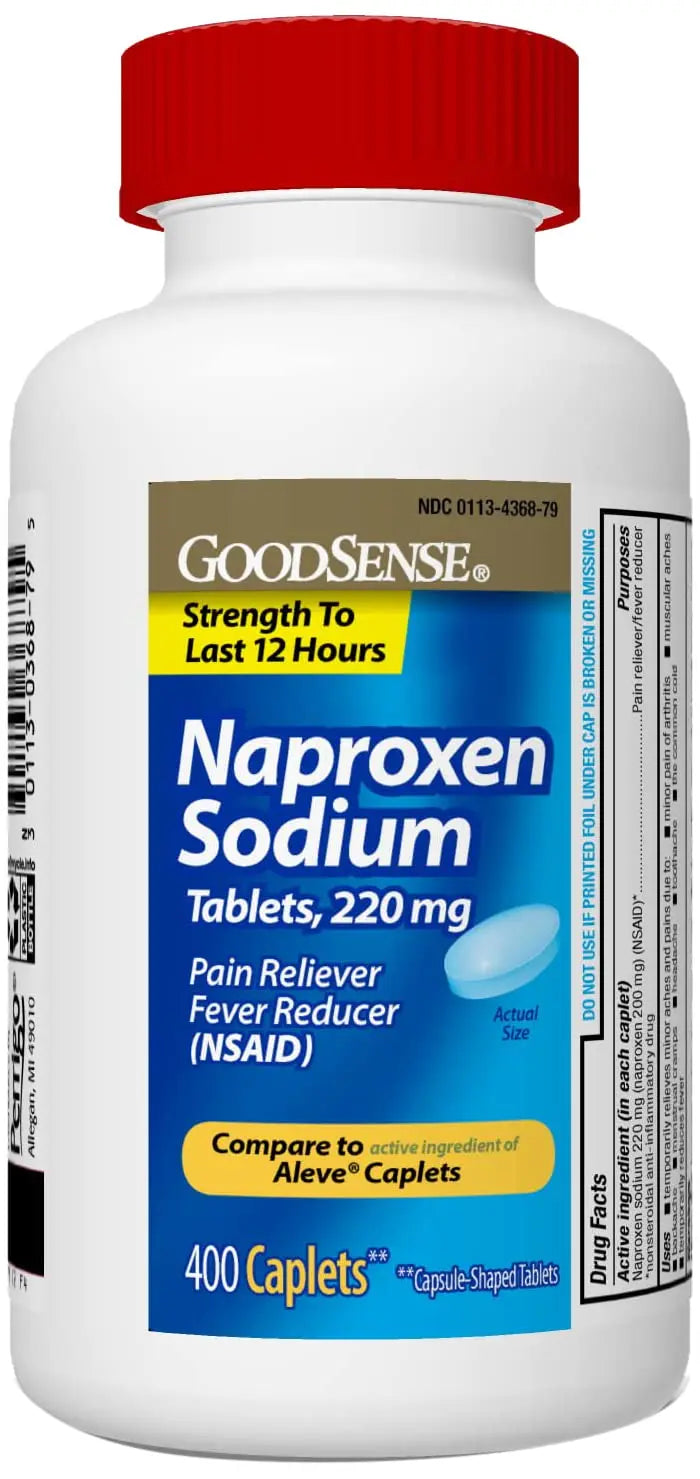 GoodSense Naproxen Sodium Tablets, 220 mg, 400 Count GoodSense Au supplements