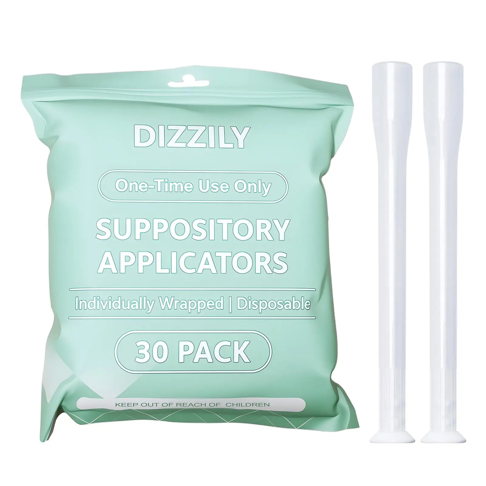 Dizzily 30 Pack Disposable Vaginal Suppository Applicators for Women, Individually Wrapped, Hygienic - Fits Most Boric Acid Suppositories, Pills, Tablet, Cap-sules and Feminine Care Applicator Dizzily Au supplements