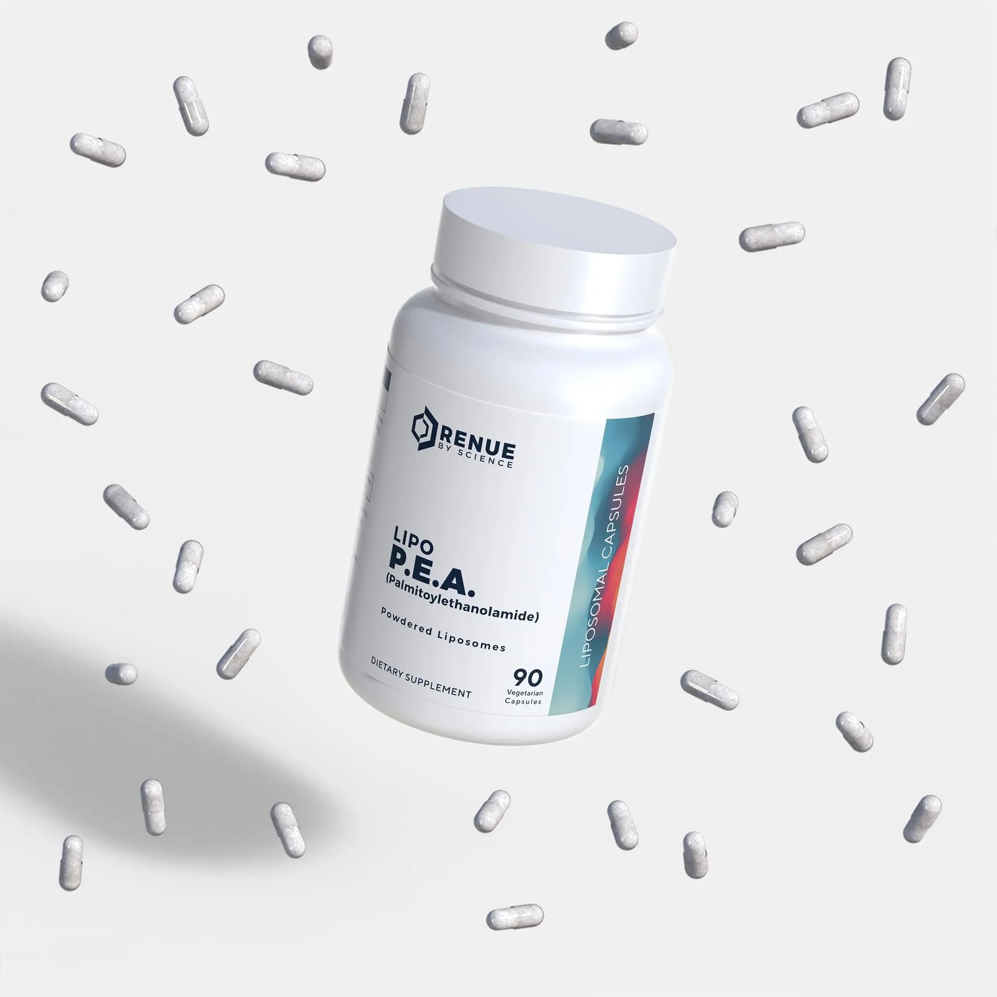 Renue By Science P.E.A | Liposomal Pea Palmitoylethanolamide Supplement | 90 P.E.A Capsules - 250mg Palmitoylethanolamide per Serving | Non-GMO | Made in The USA & Third-Party Tested Renue By Science Au supplements