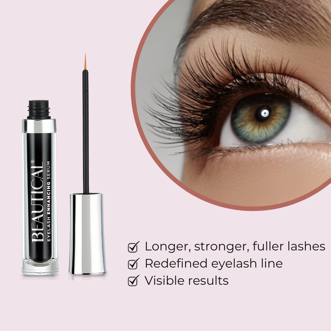 BEAUTICAL Eyelash Serum – Lash Enhancing & Conditioning Formula with Botanical Ingredients for the Appearance of Fuller, Shinier & Healthier-Looking Lashes – Nourishing Lash Care, 3ml BEAUTICAL Au supplements
