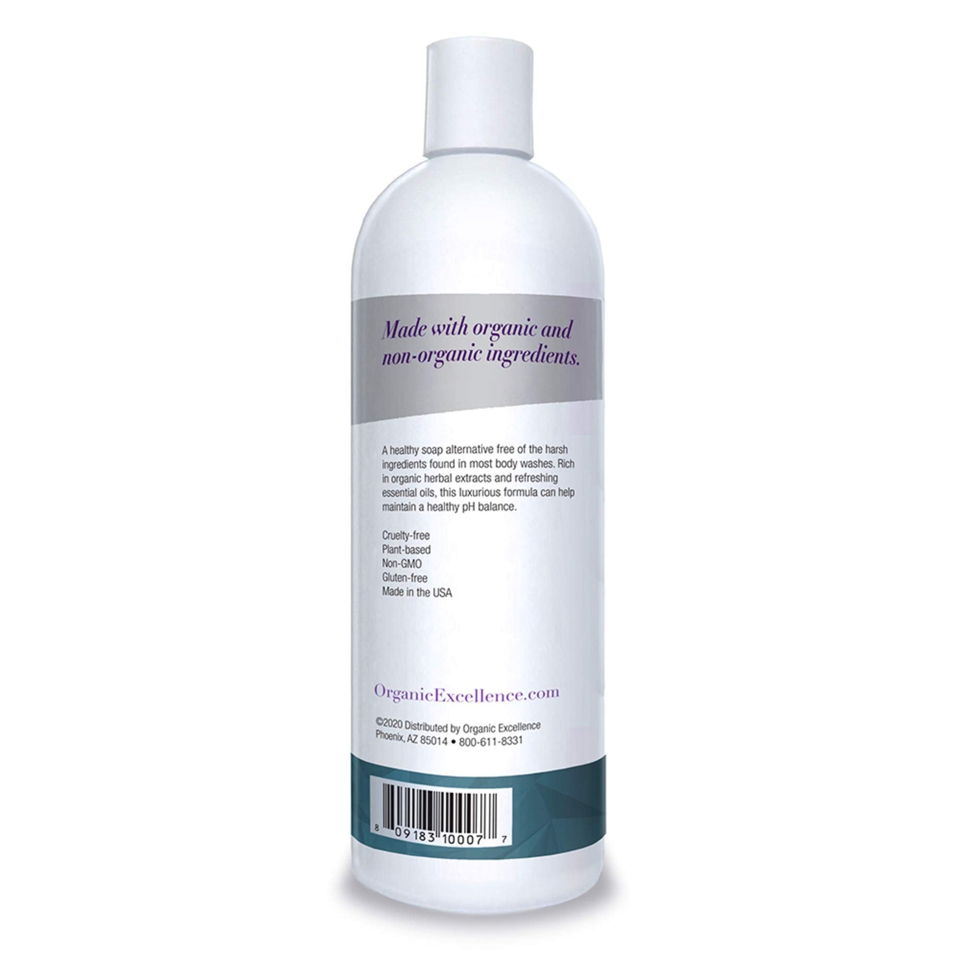 Organic Excellence Spearmint Body Wash For All Skin Types - Natural Soap Alternative - Sulphate and Paraben Free Organic Excellence Au supplements