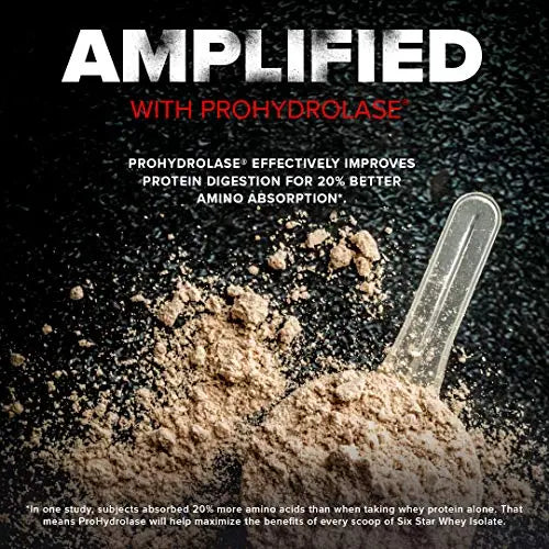 Whey Protein Isolate Six Star 100% Whey Isolate Protein Powder Whey Protein Powder Six Star Au supplements