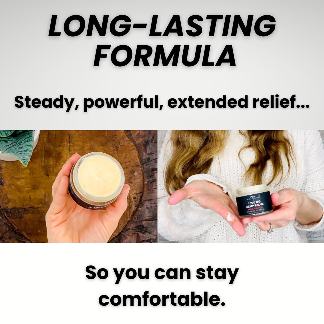 Medical Miracles Hemp 500 Mg Ultra Strength Healing Salve Ideal for Hips, Joints, Neck, Back, Elbows, Fingers, Hands, and Knees Medical Miracles Au supplements