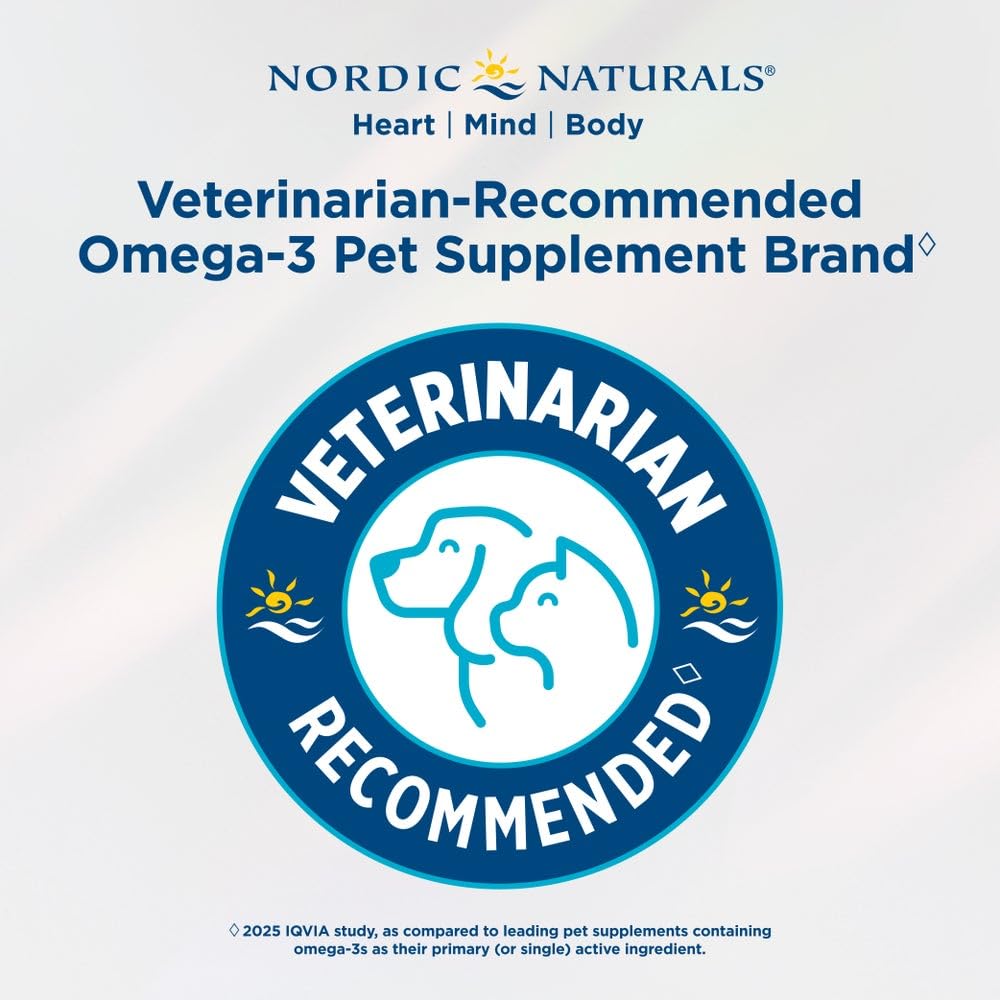 Nordic Naturals Pet Digestive Support with Probiotics, Pork Bone Broth Flavor - 30 Soft Chews - Nutritional Supplement for a Healthy Digestive System and GI Support - 30 Non-GMO Chews Nordic Naturals Au supplements