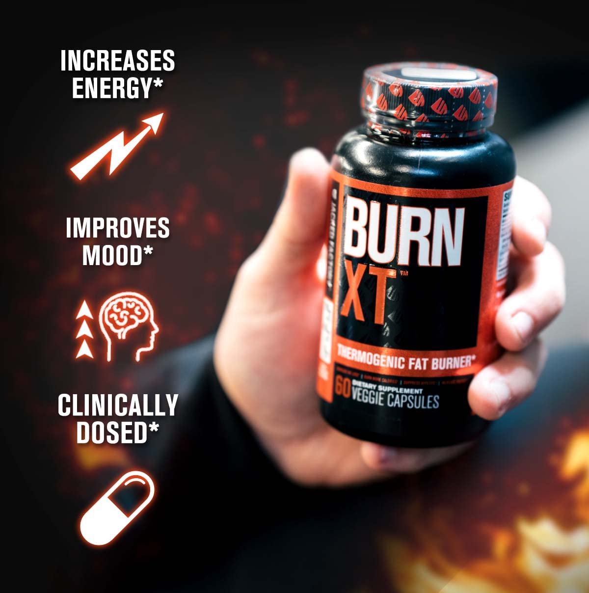 Jacked Factory Burn XT Thermogenic Fat Burner & Lean PM Nighttime Jacked Factory Au supplements