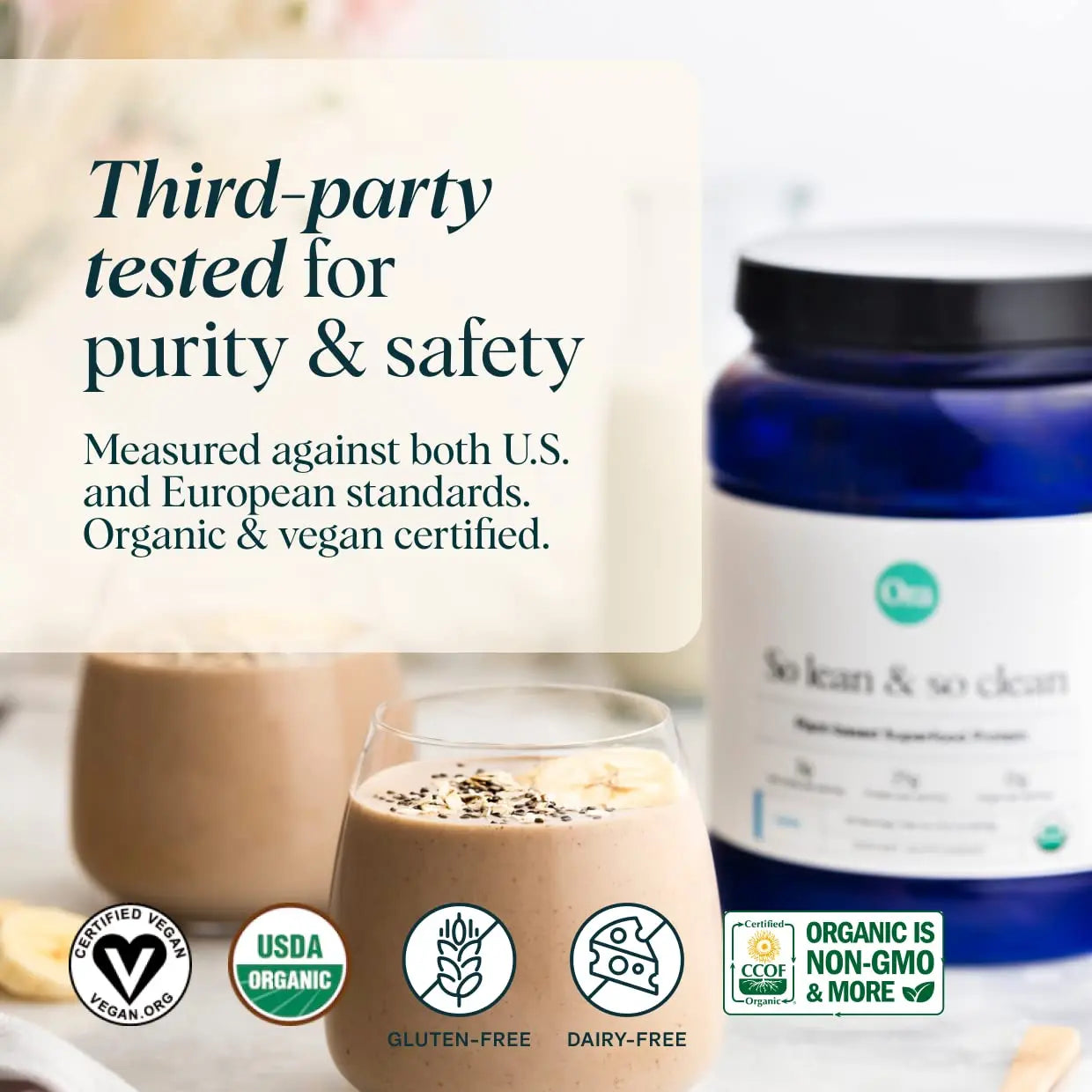 Ora Organic Protein Powder - 21g Plant-Based Protein for Women and Men Pre-Workout Ora Organic Au supplements