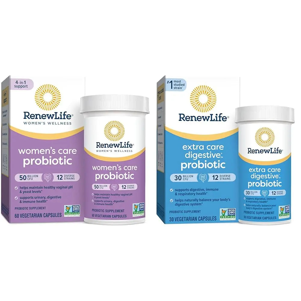 Renew Life Women's Probiotic Capsules, 50 Billion CFU Guaranteed, Supports Vaginal Renew Life Au supplements