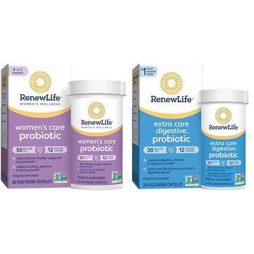 Renew Life Women's Probiotic Capsules, 50 Billion CFU Guaranteed, Supports Vaginal Renew Life Au supplements