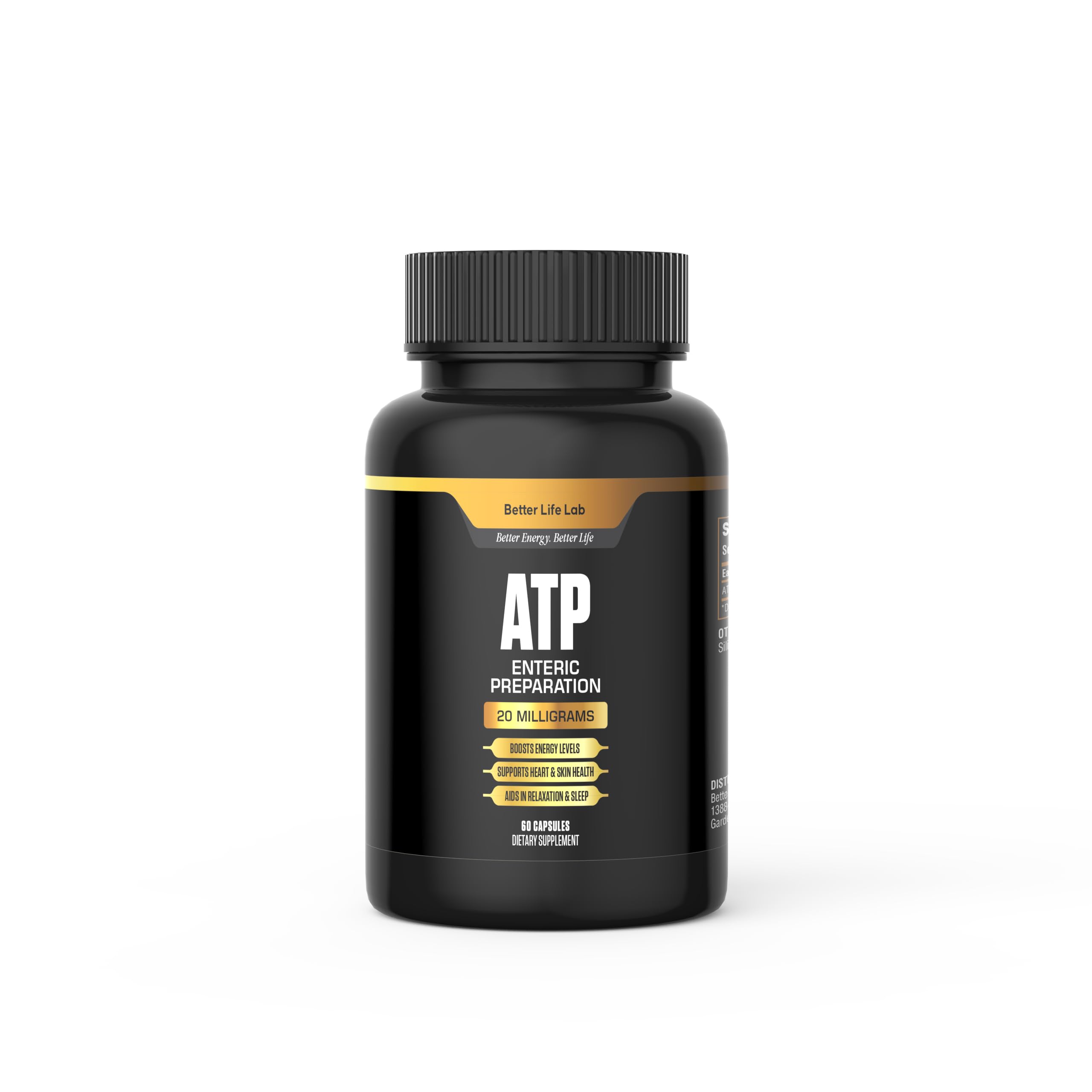 BETTER LIFE LAB ATP Supplement – Supports Cellular Energy Production, Mitochondrial Function & Active Lifestyles BETTER LIFE LAB Au supplements