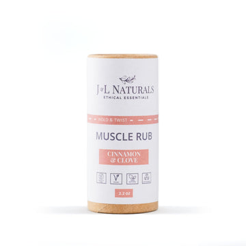 J&L Naturals Muscle Rub | Cream for Achy + Sore Muscles, Joints, Back, Knees, Shoulders | Soothing & Nourishing | Vegan, Sustainable, Cruelty Free, Natural, Made in US (1-Pack) J&L Naturals Au supplements