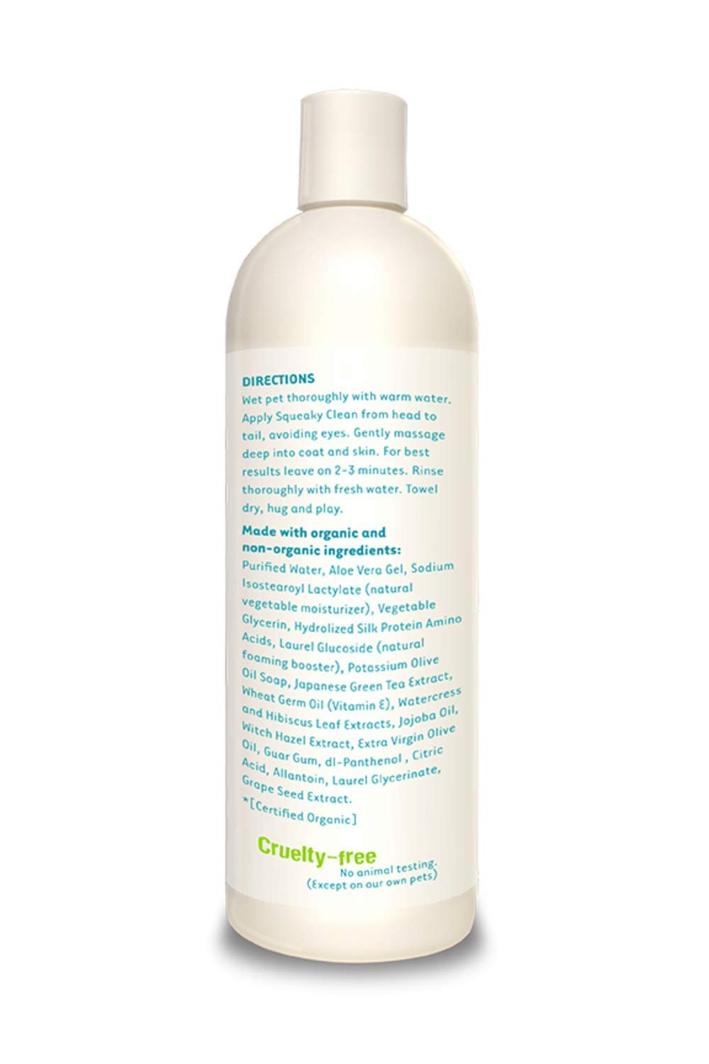 Organic Excellence Mild Dog Shampoo, Great for All Pets: Dogs, Puppies, Cats, Horses, Formulated for Sensitive Skin, Made with Aloe and Nourishing Botanicals - 16oz Organic Excellence Au supplements