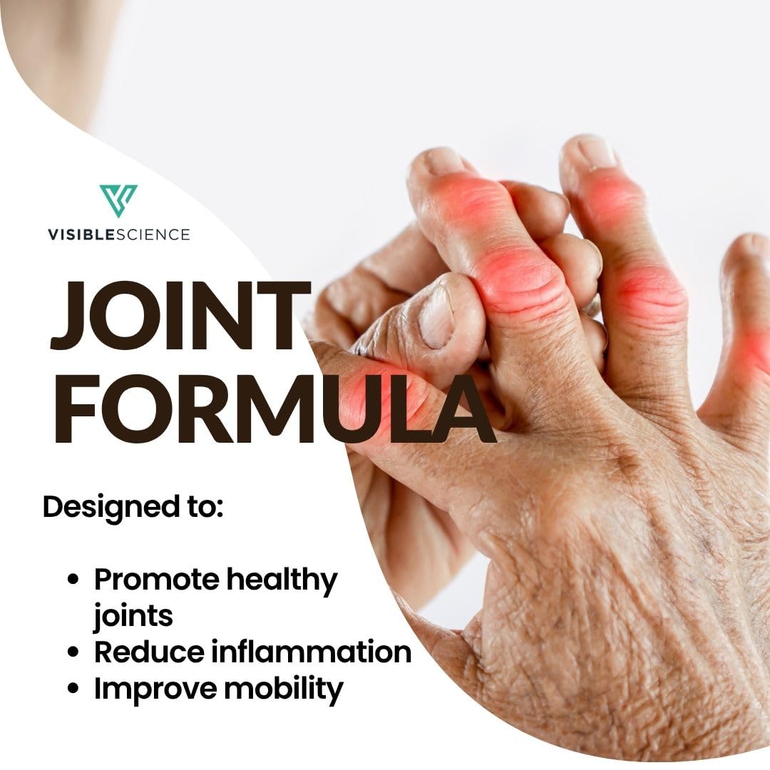 Visible Science Joint Formula – Advanced Joint Support with Herbal Blend & Antioxidants, Tablets 90ct Visible Science Au supplements