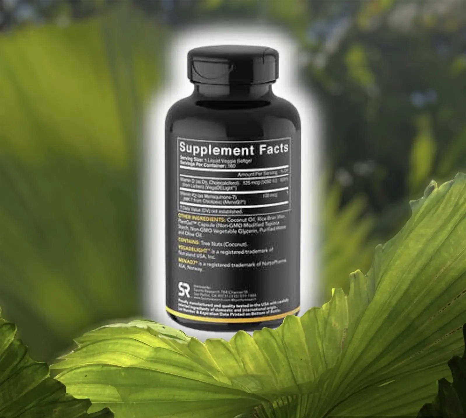 (Pack of 1) 160 Vegan Certified, Non GMO Liquid Softgels rozzunSports Research Vitamin Rozzun Creative Vision Au supplements